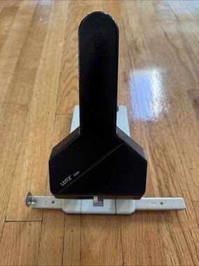 LEITZ 5180 Heavy Duty Metal Hole Punch Made in West Germany